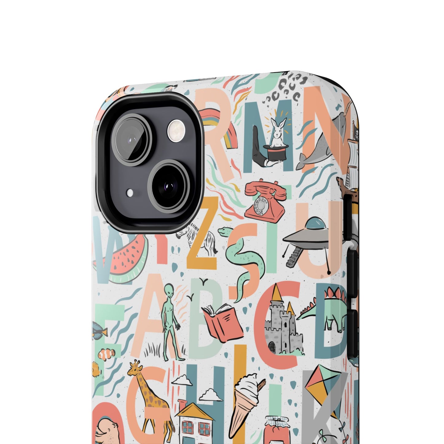 B is for Bamboo -Tough Phone Cases (white)