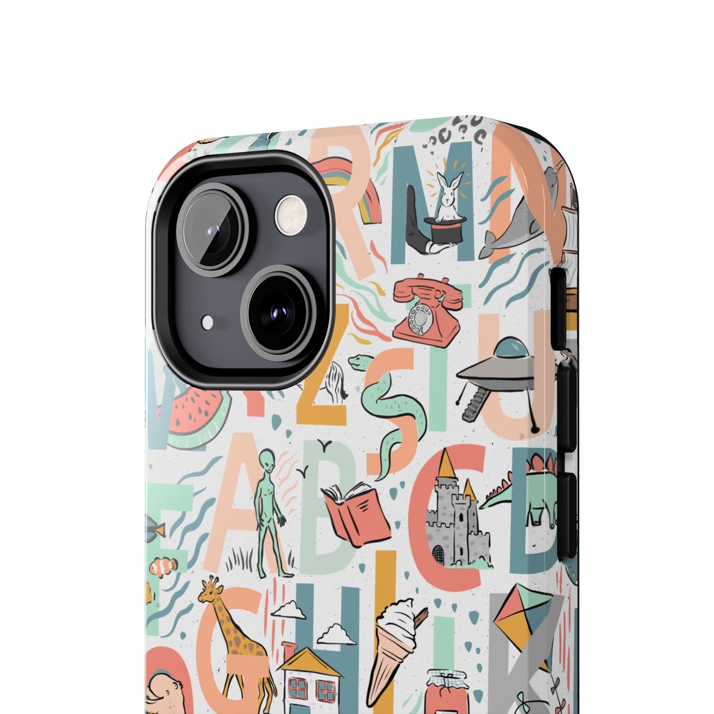 B is for Bamboo -Tough Phone Cases (white)