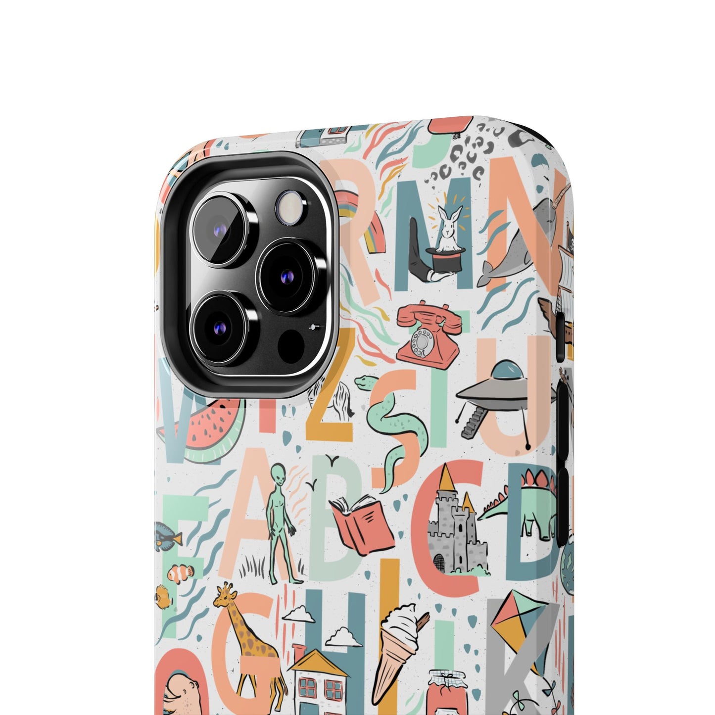 B is for Bamboo -Tough Phone Cases (white)