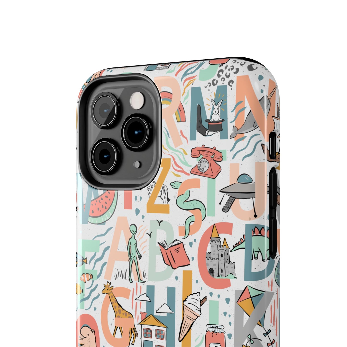B is for Bamboo -Tough Phone Cases (white)