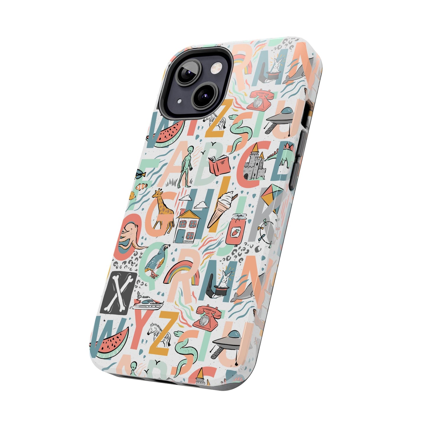 B is for Bamboo -Tough Phone Cases (white)