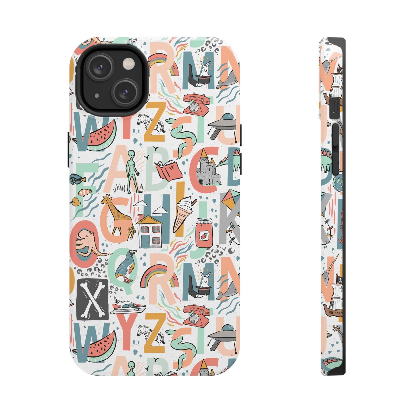 B is for Bamboo -Tough Phone Cases (white)