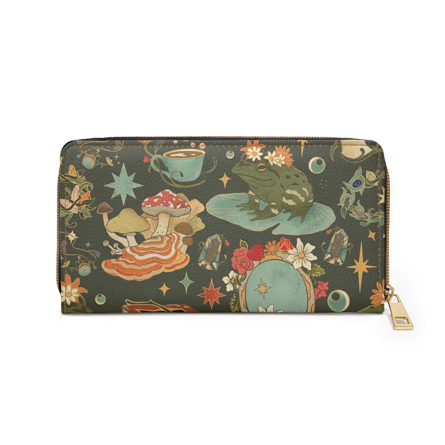 Cottage to the Core Zipper Wallet