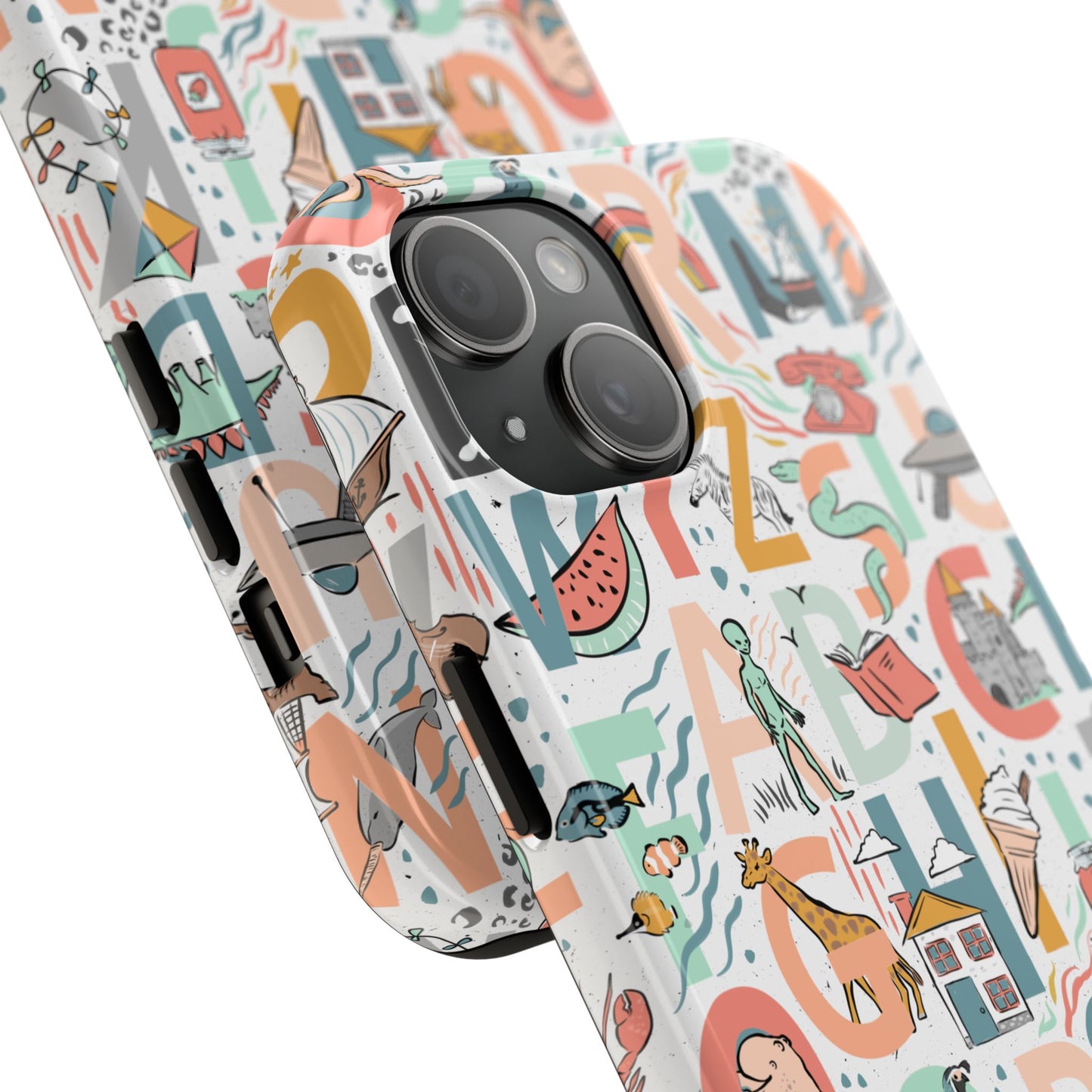 B is for Bamboo -Tough Phone Cases (white)