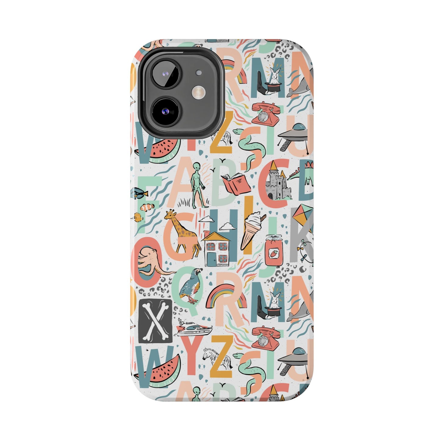 B is for Bamboo -Tough Phone Cases (white)