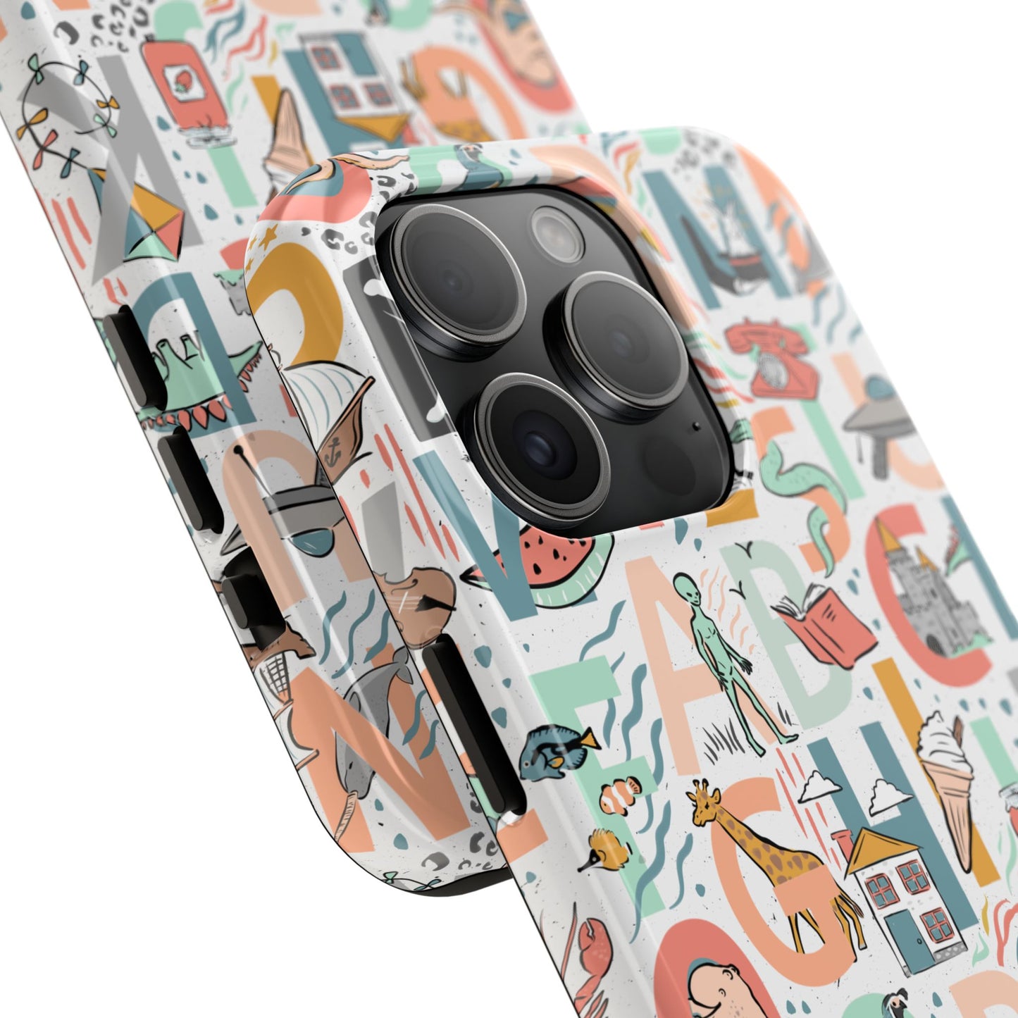 B is for Bamboo -Tough Phone Cases (white)