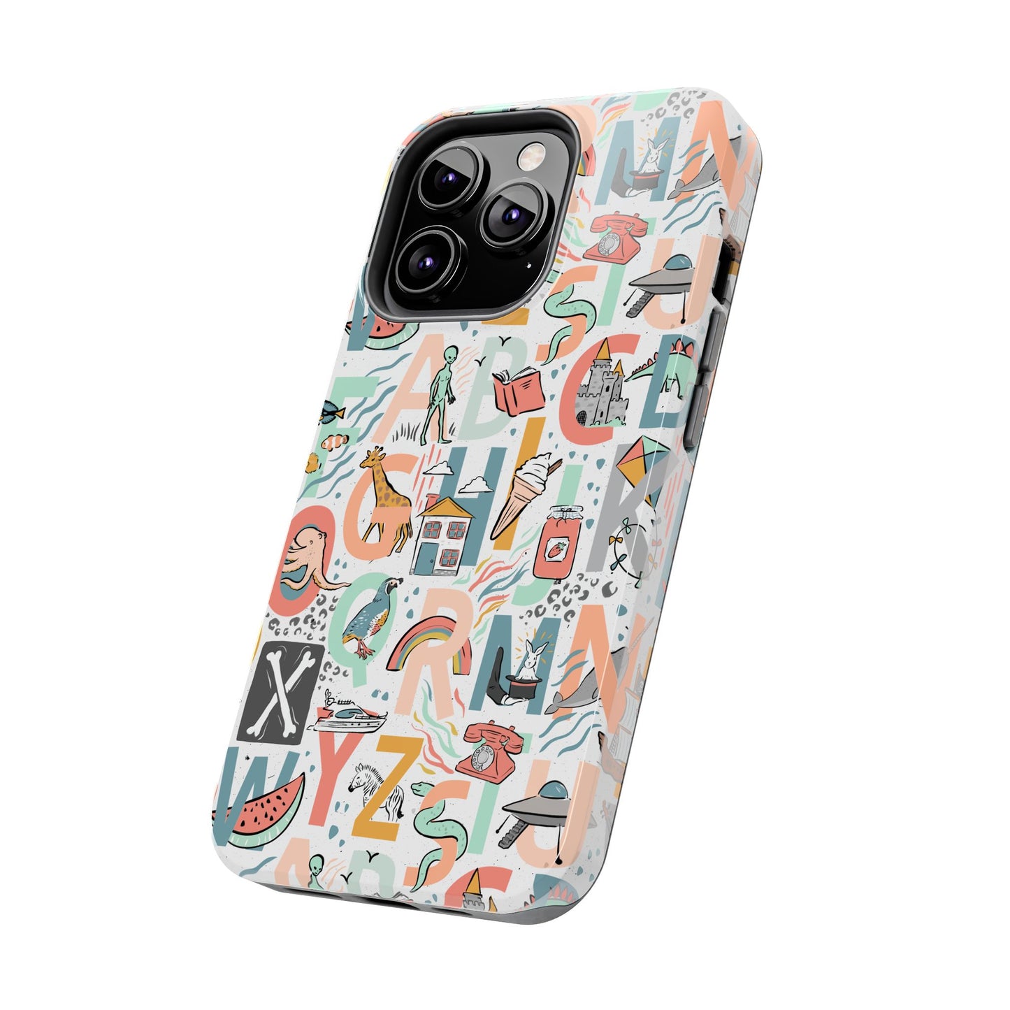B is for Bamboo -Tough Phone Cases (white)