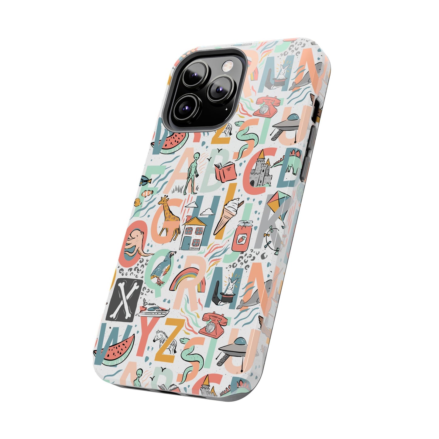 B is for Bamboo -Tough Phone Cases (white)