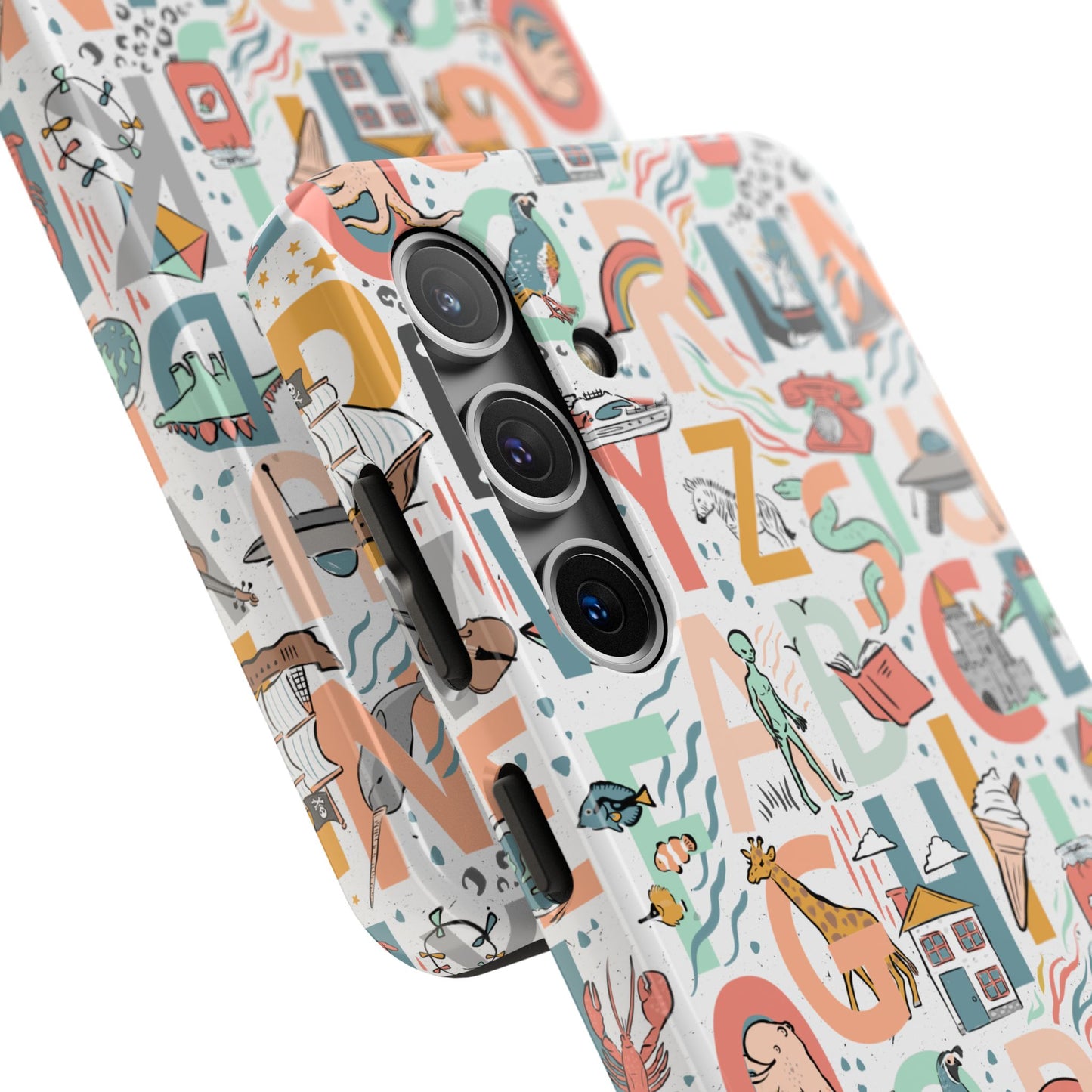 B is for Bamboo -Tough Phone Cases (white)