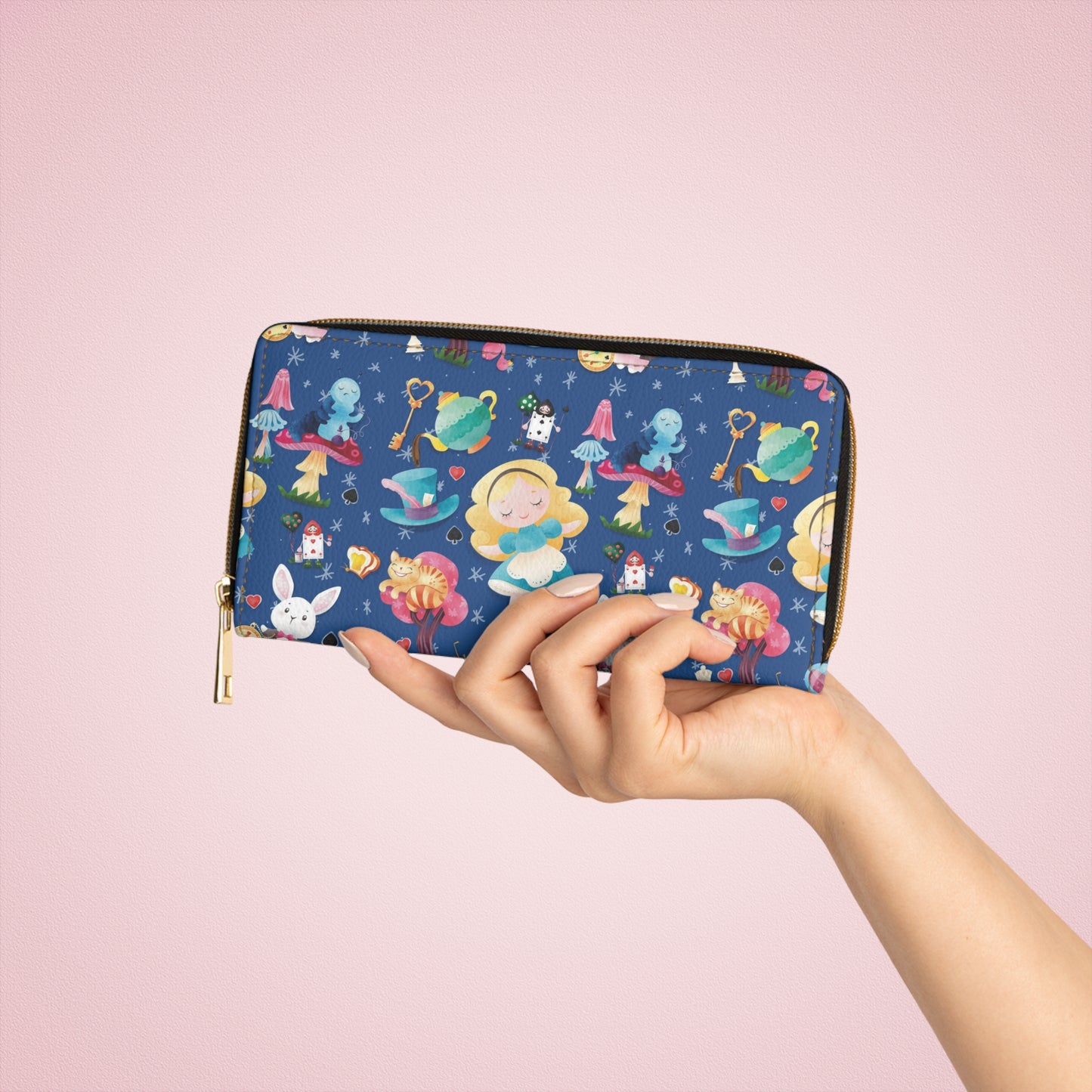 Carroll's Version Zipper Wallet