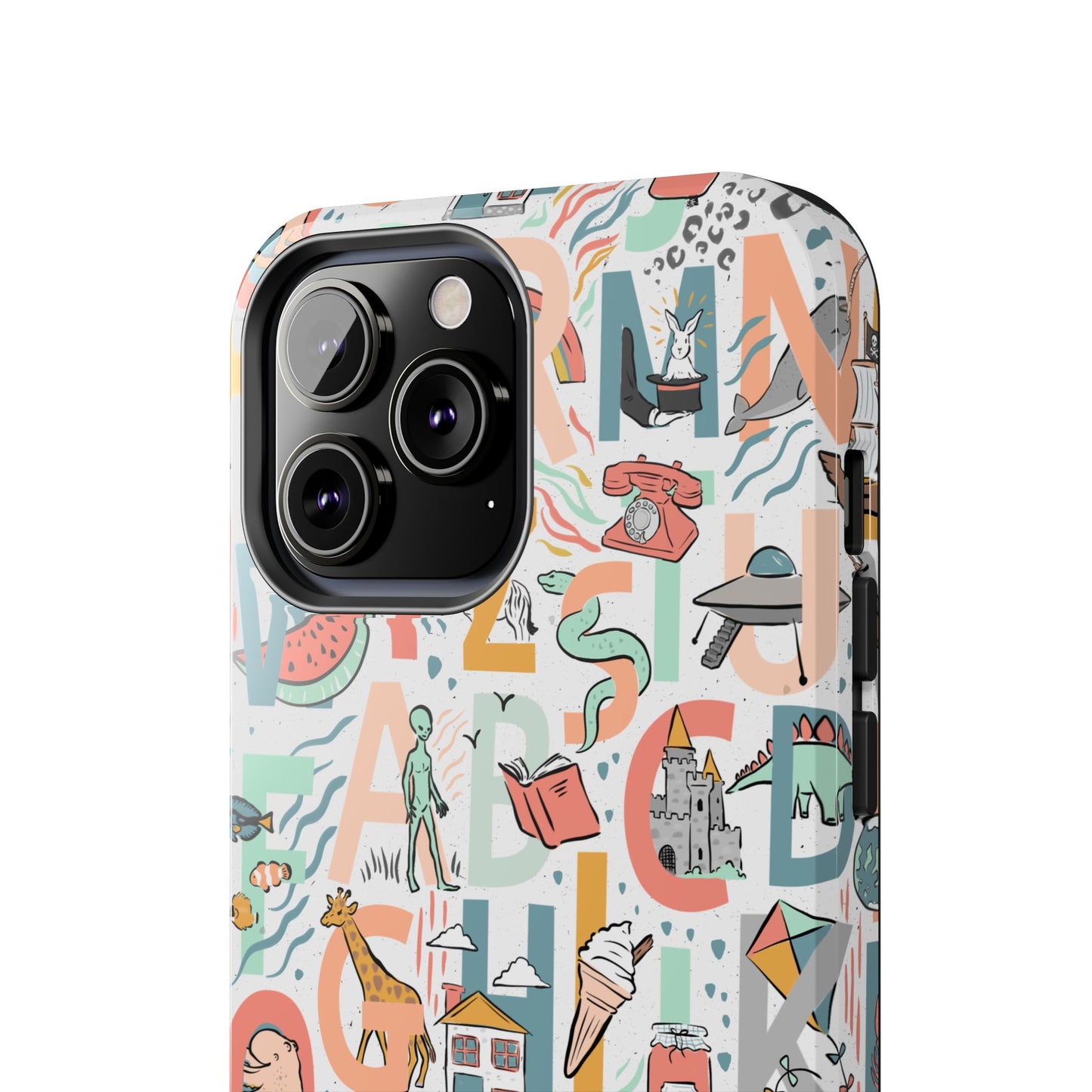 B is for Bamboo -Tough Phone Cases (white)