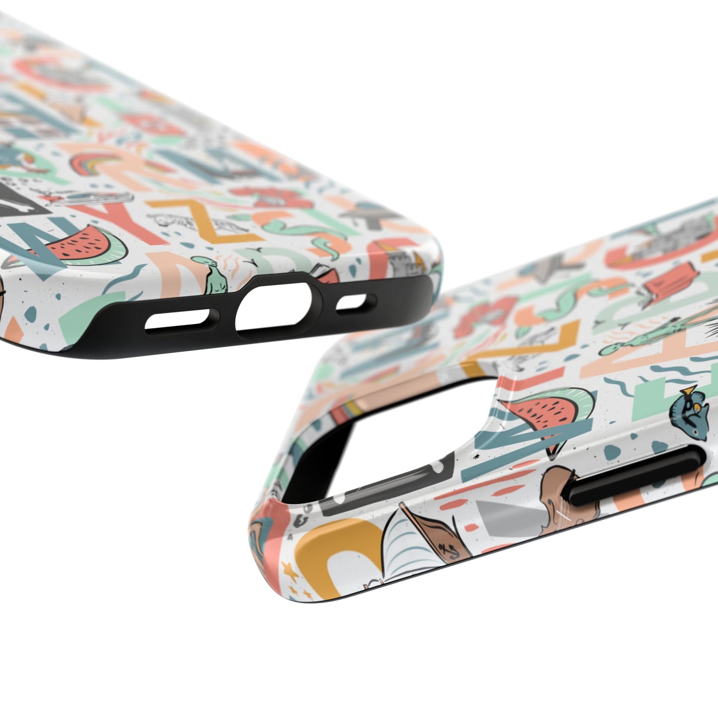 B is for Bamboo -Tough Phone Cases (white)