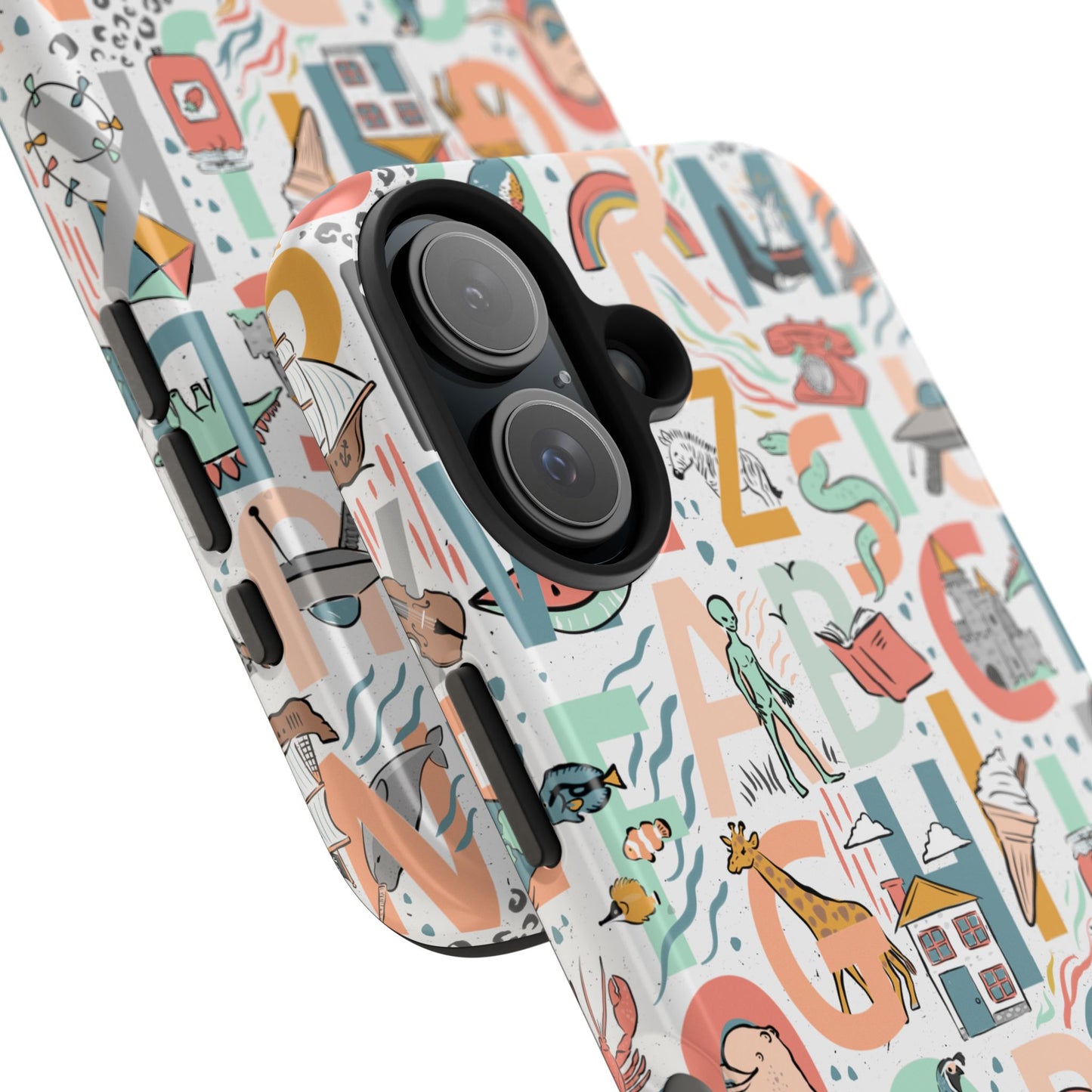 B is for Bamboo -Tough Phone Cases (white)