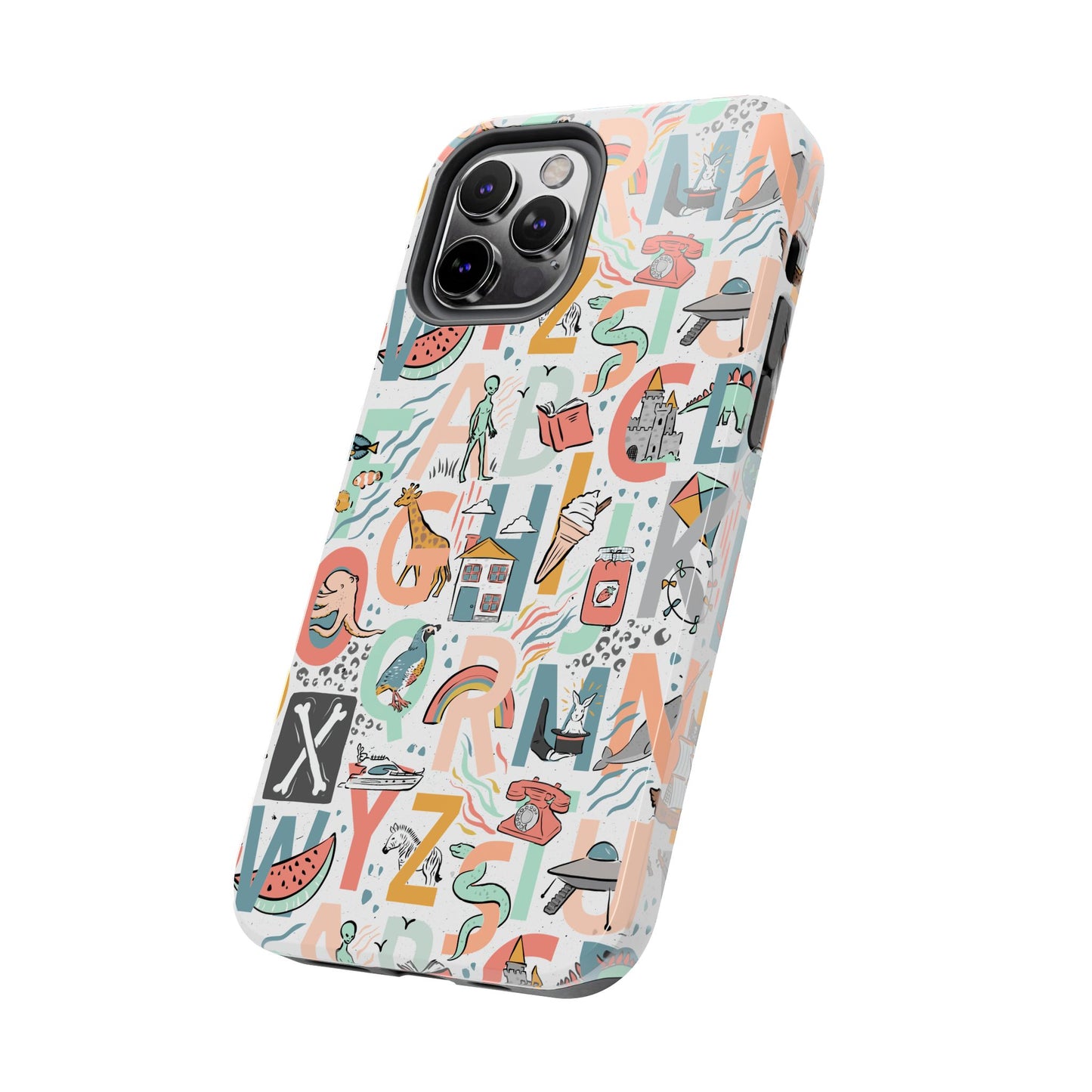 B is for Bamboo -Tough Phone Cases (white)