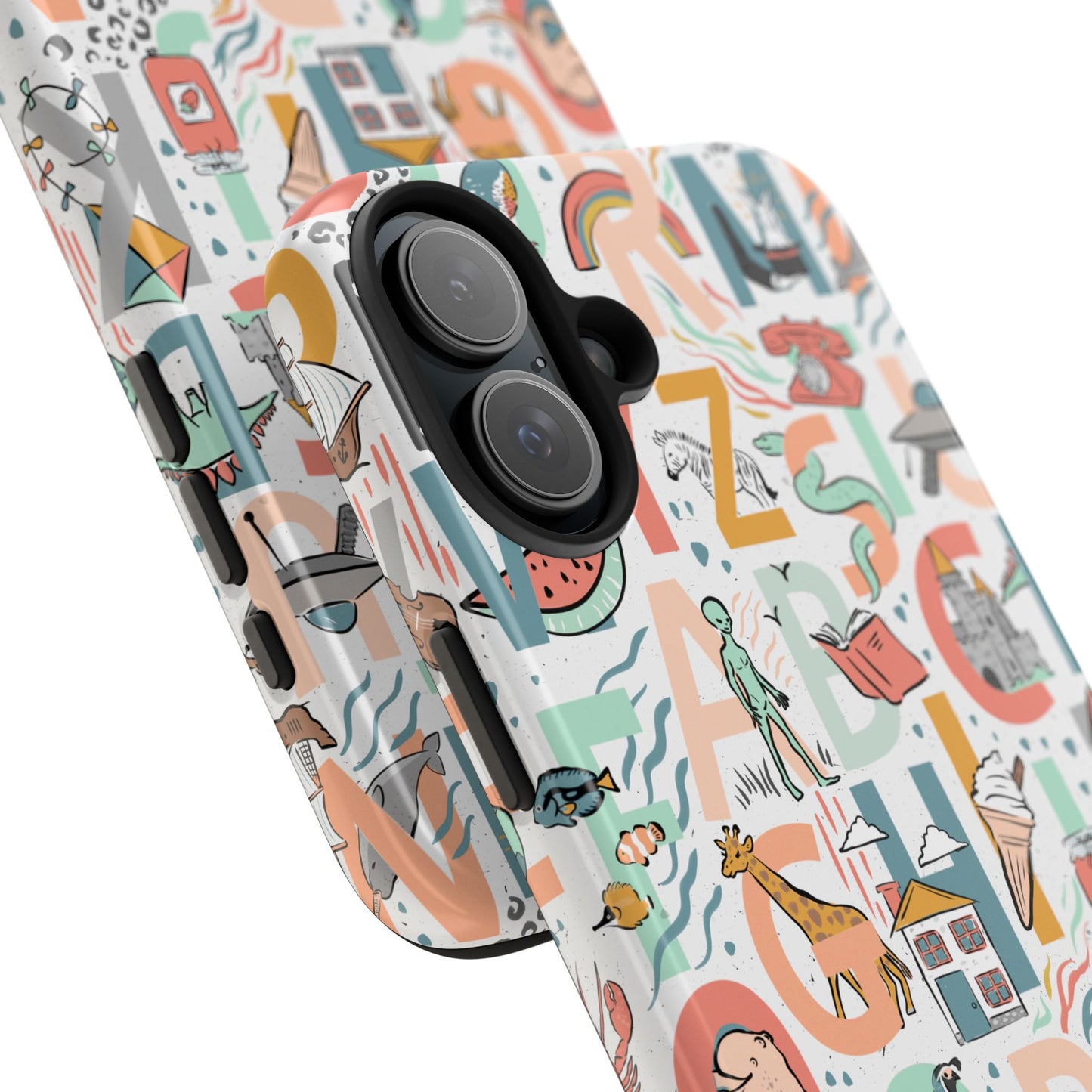 B is for Bamboo -Tough Phone Cases (white)