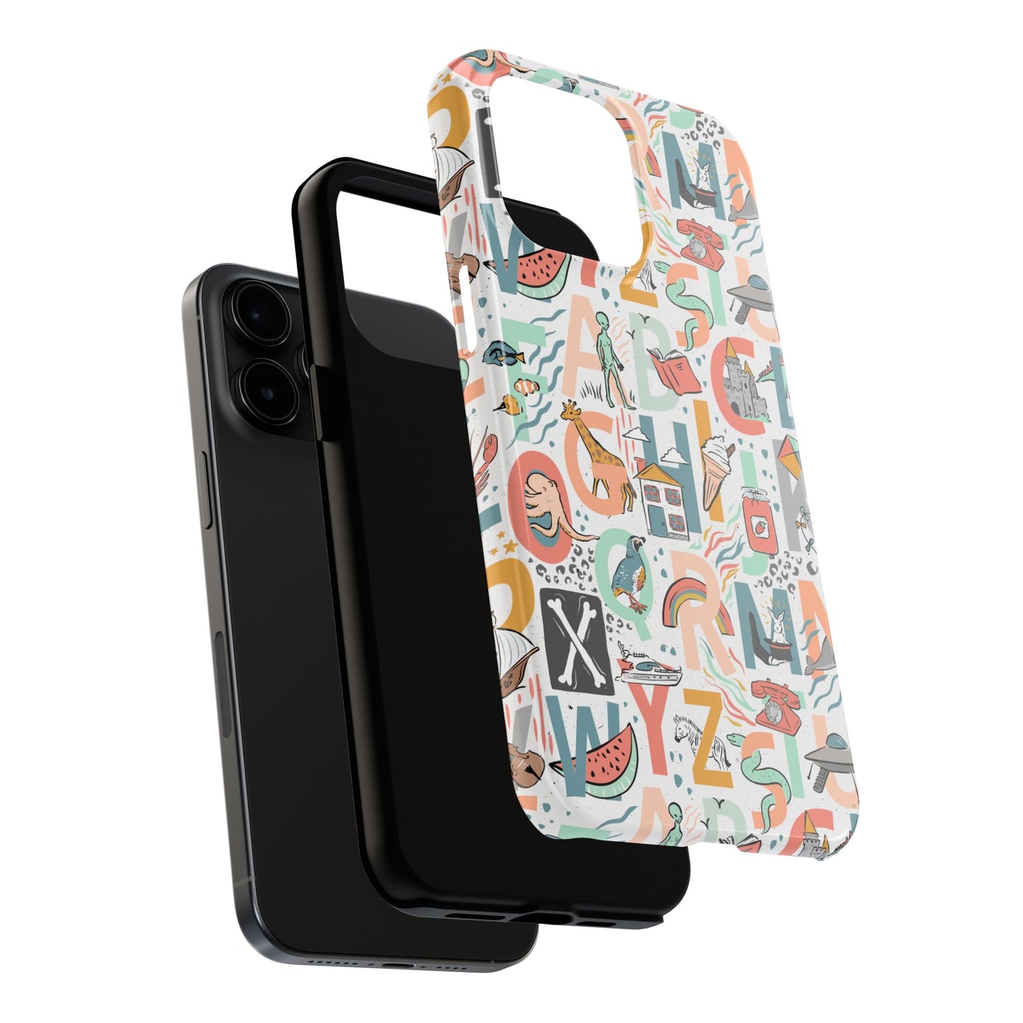 B is for Bamboo -Tough Phone Cases (white)