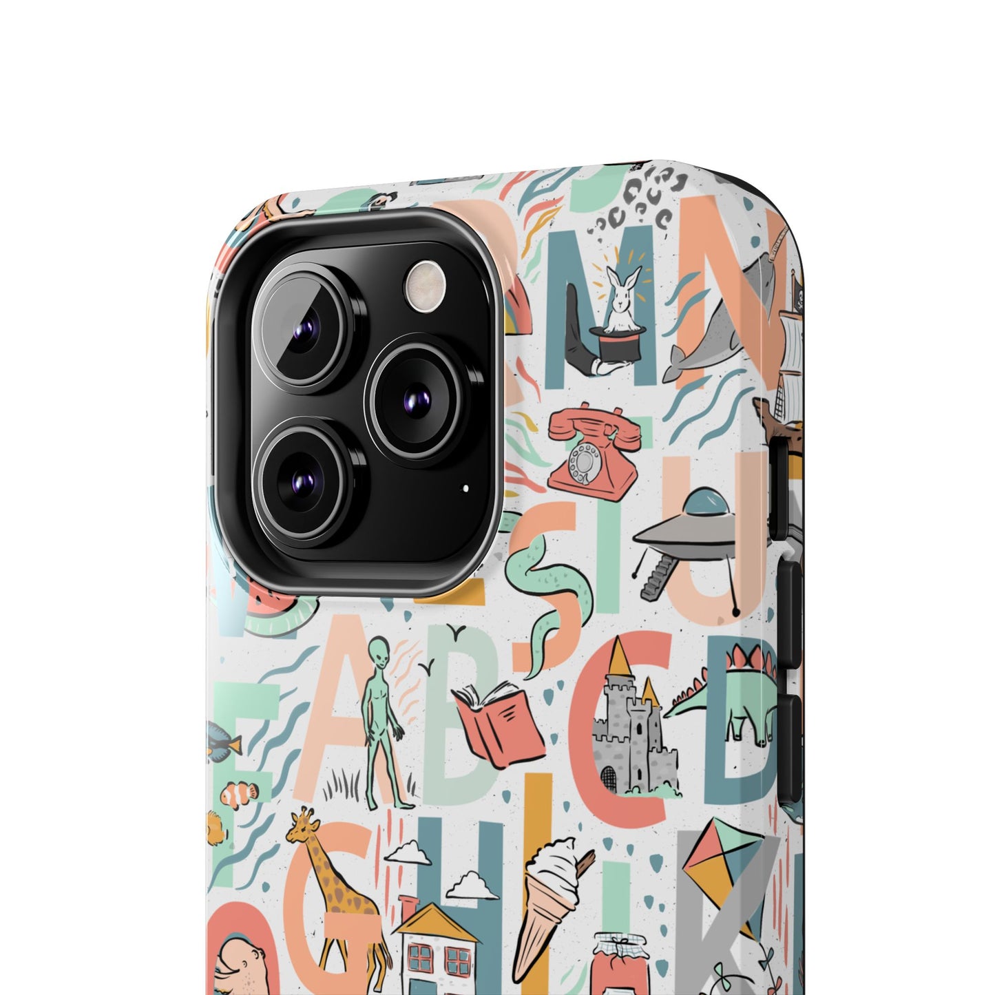 B is for Bamboo -Tough Phone Cases (white)