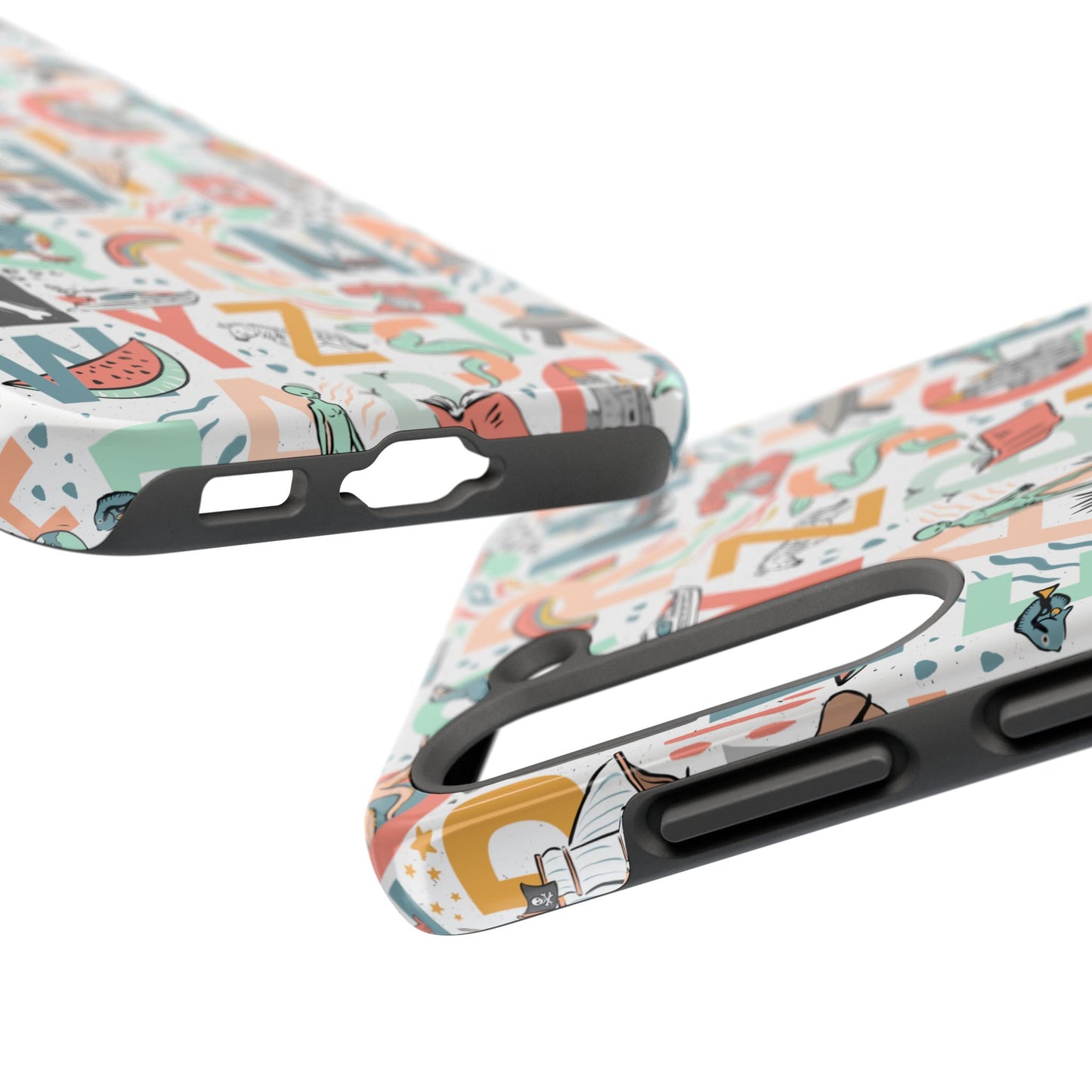 B is for Bamboo -Tough Phone Cases (white)