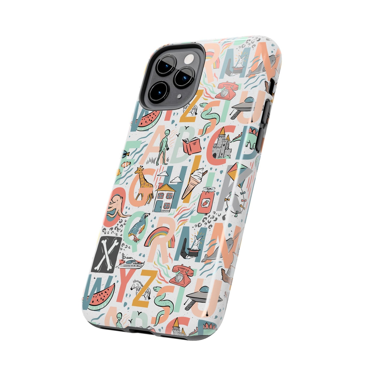 B is for Bamboo -Tough Phone Cases (white)