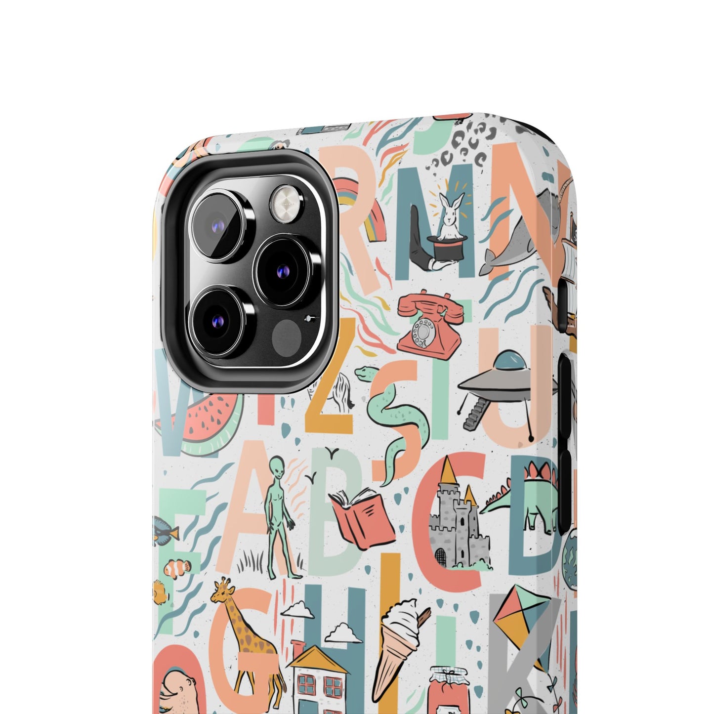 B is for Bamboo -Tough Phone Cases (white)