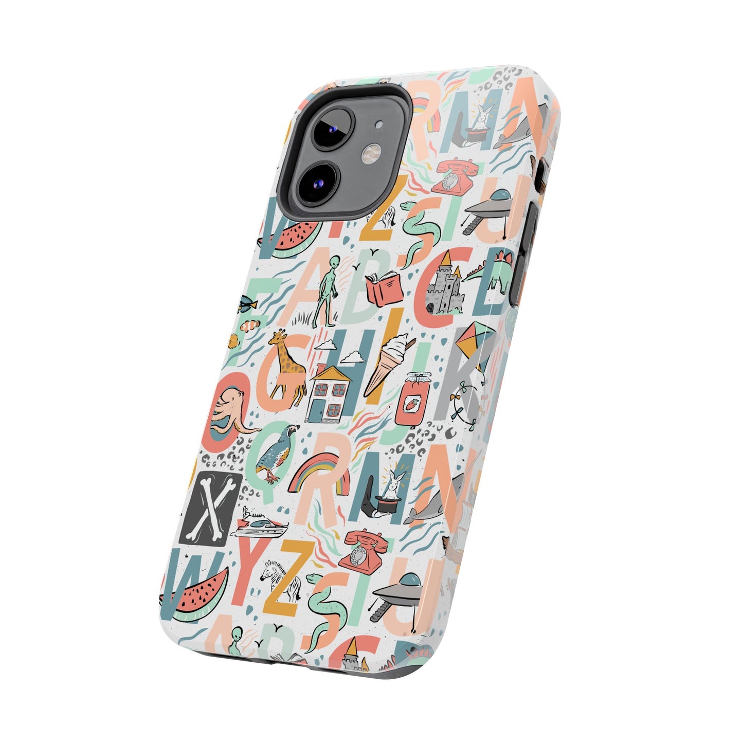 B is for Bamboo -Tough Phone Cases (white)