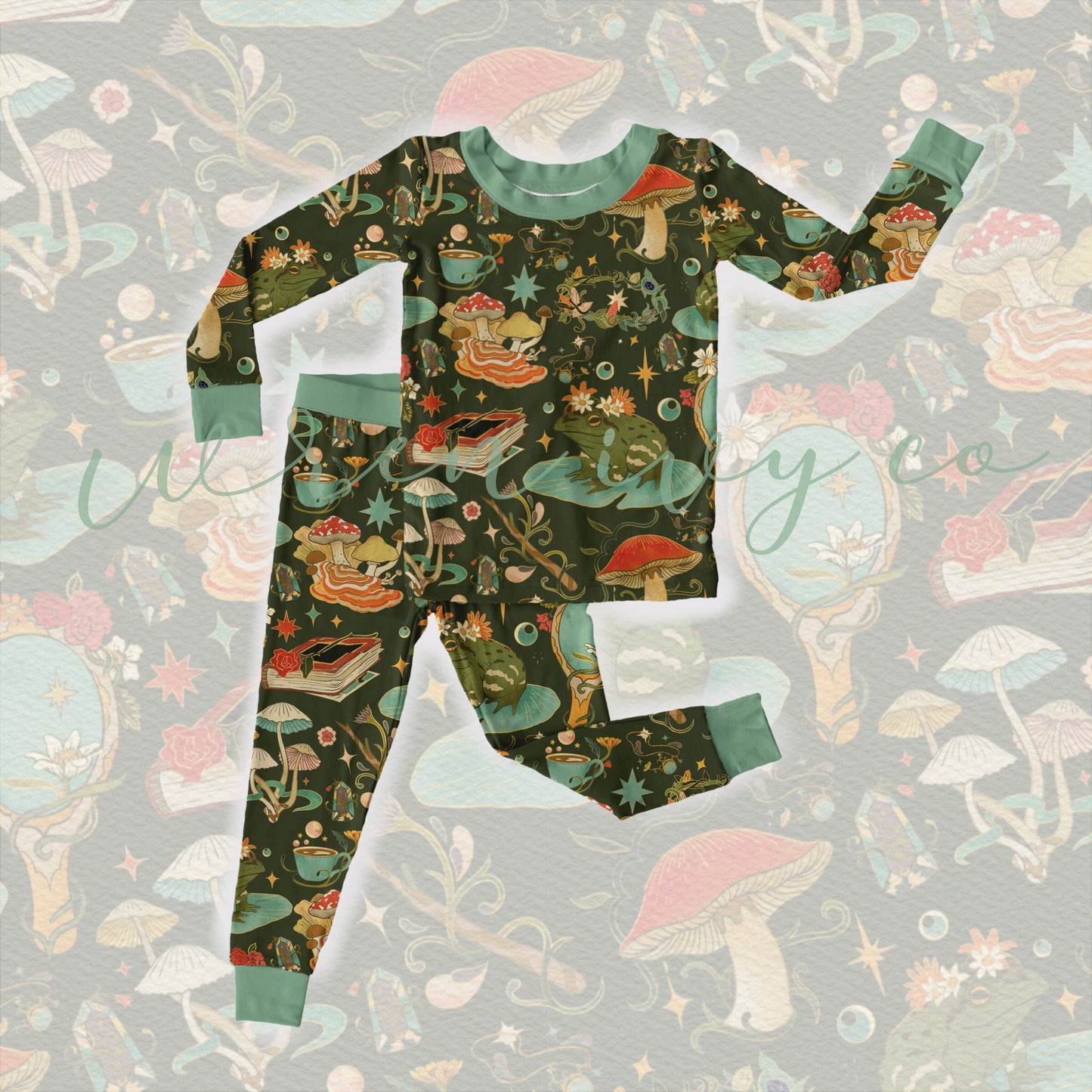 Cottage to the Core- Bamboo Two Piece Pajama Set