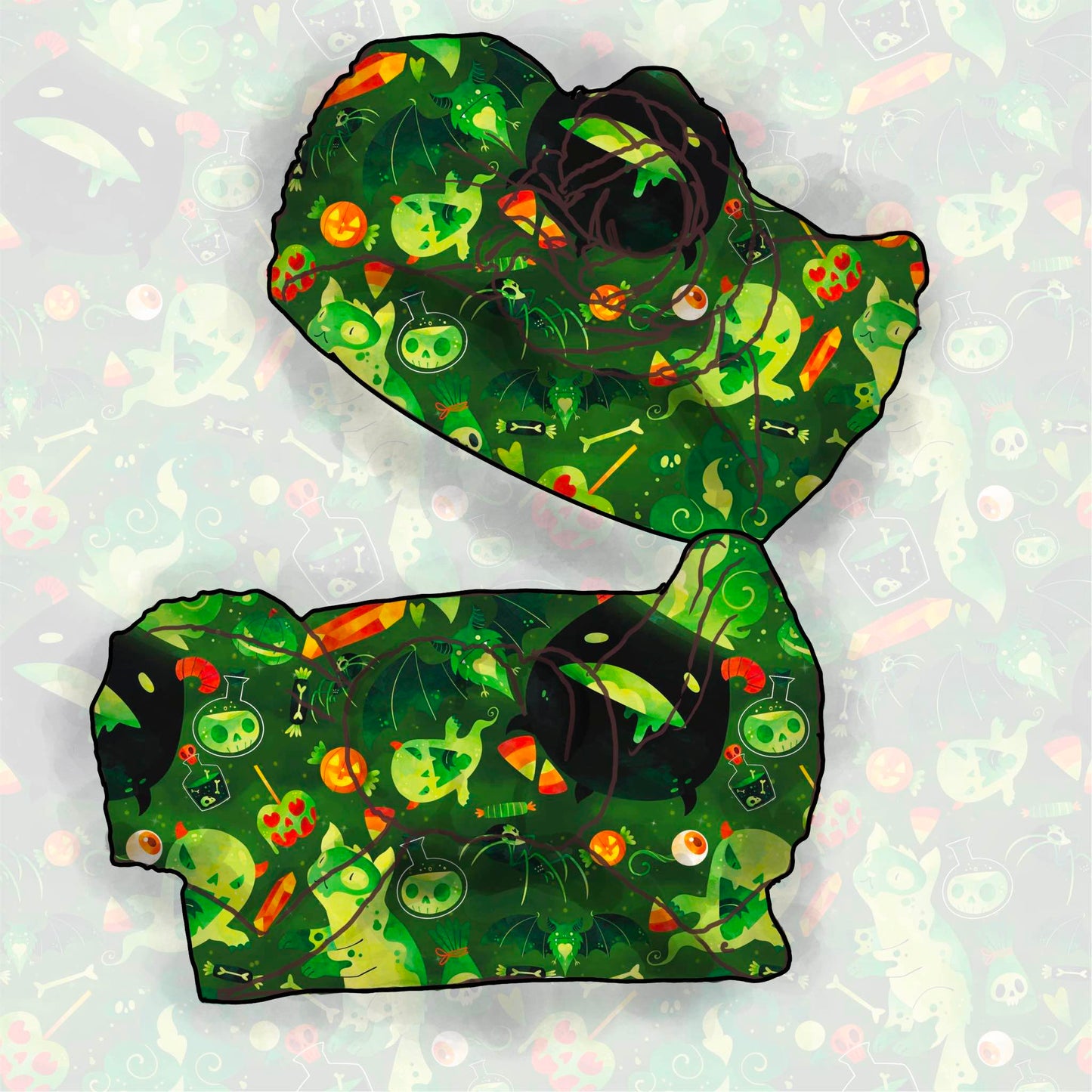 Toxic Kitty Topknot Headband