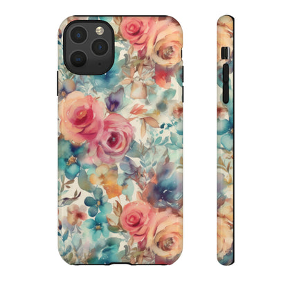 Seaside Blooms Tough Phone Case