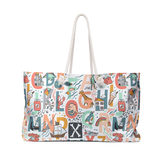 B is for Bamboo Weekender Bag