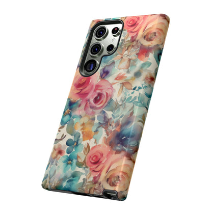 Seaside Blooms Tough Phone Case