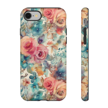 Seaside Blooms Tough Phone Case