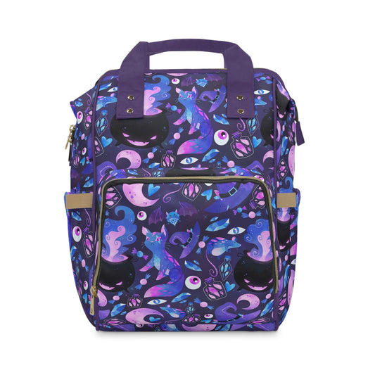 Crystal Kitty Multifunctional Diaper Backpack