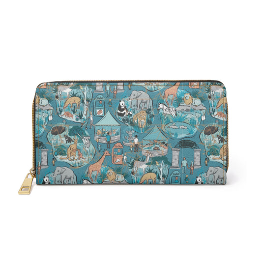 Going to the zoo Zipper Wallet