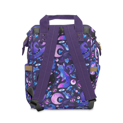 Crystal Kitty Multifunctional Diaper Backpack