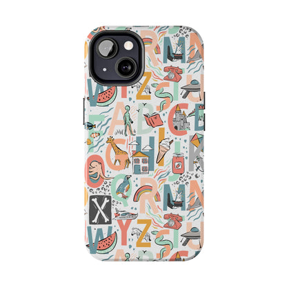 B is for Bamboo -Tough Phone Cases (white)