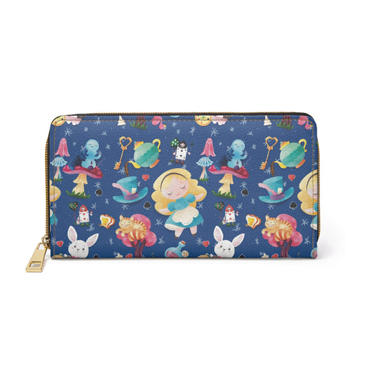 Carroll's Version Zipper Wallet