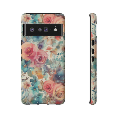 Seaside Blooms Tough Phone Case