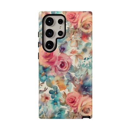 Seaside Blooms Tough Phone Case