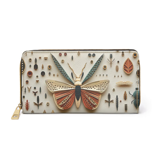 Bugs and Kisses Zipper Wallet