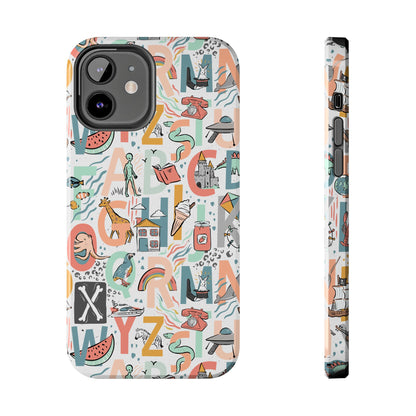 B is for Bamboo -Tough Phone Cases (white)