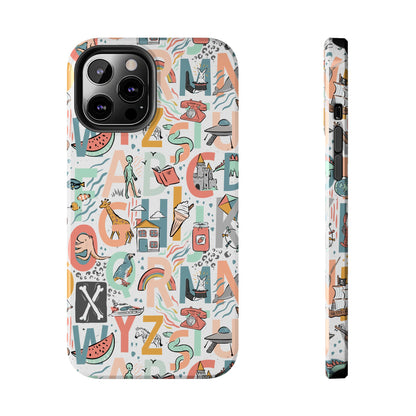 B is for Bamboo -Tough Phone Cases (white)