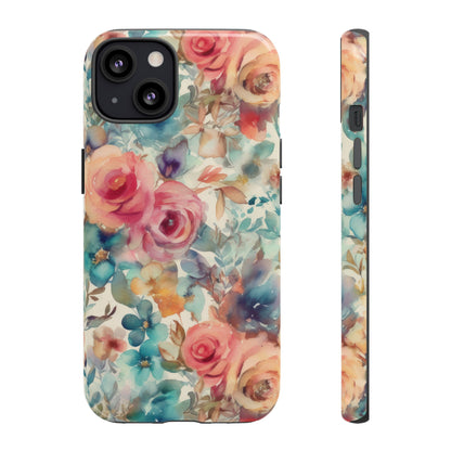 Seaside Blooms Tough Phone Case