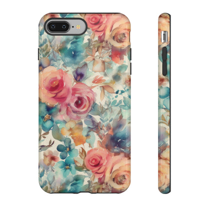 Seaside Blooms Tough Phone Case