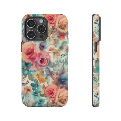 Seaside Blooms Tough Phone Case