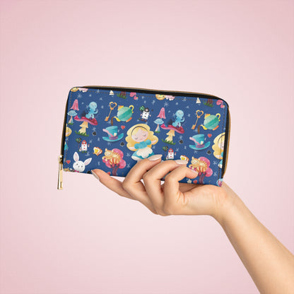 Carroll's Version Zipper Wallet