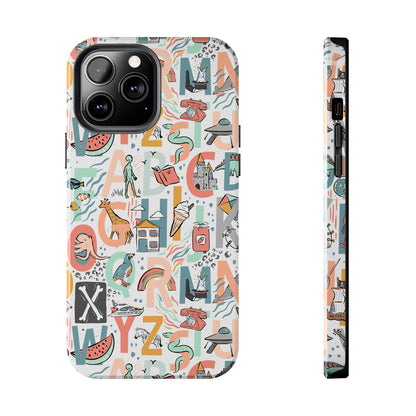 B is for Bamboo -Tough Phone Cases (white)