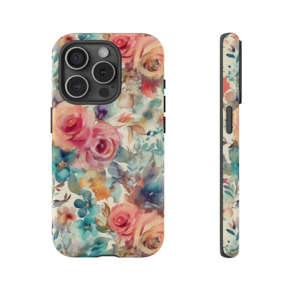Seaside Blooms Tough Phone Case