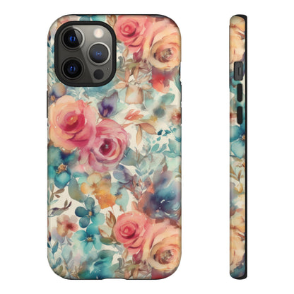 Seaside Blooms Tough Phone Case