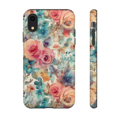 Seaside Blooms Tough Phone Case
