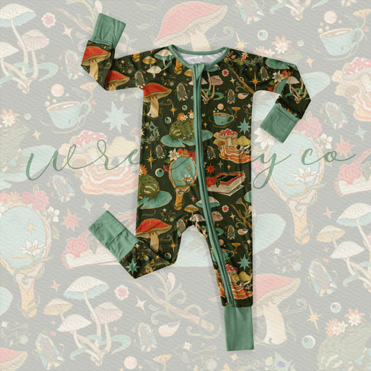 Cottage to the Core - Bamboo Zippie Romper - Pre-order